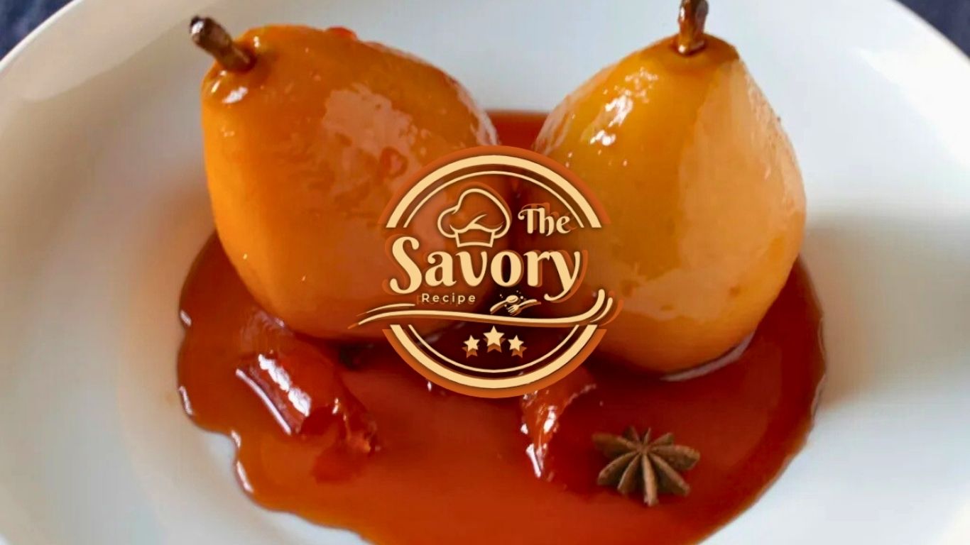 Honey-Poached Pears
